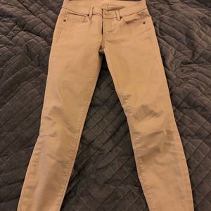 Khaki Loft Jeans modern skinny ankle size 2/26